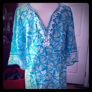 Lily Pulitzer beaded shift dress